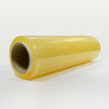 Пленка пищевая ПВХ, 400мм х 700м, 8мкм, шампань