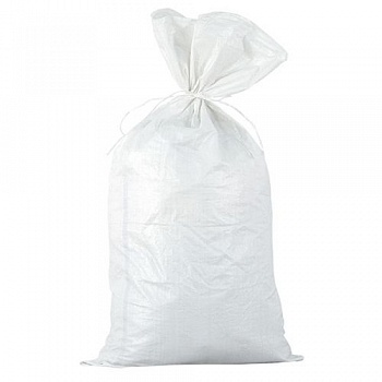 Мешок для строительного мусора, полипропилен, 55*95 см, белый, 1000 шт/уп.