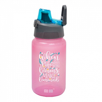 Бутылка "Hand Free Bottle" 500 мл, розовая, кк0141