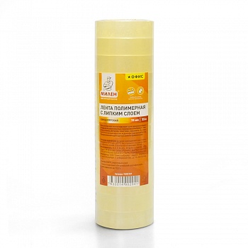 Канцелярская лента, 15мм*33м, Милен