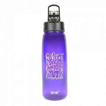 Бутылка "Hand Free Bottle" 750 мл, фиолетовая, кк0145